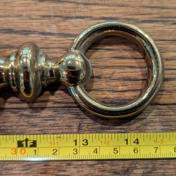 Vtg Pair Of Syroco 4189 Homco Gold Tone Wall Sconces Candle Holders - Picture 9 of 10